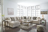 Ardsley Pewter 5-Piece Sectional with Chaise