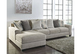 Ardsley Pewter 2-Piece Sectional with Chaise