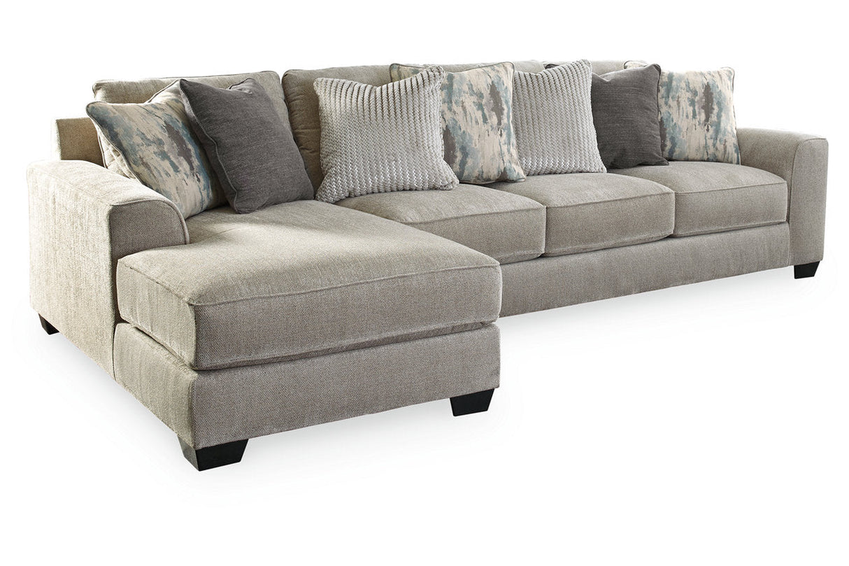 Ardsley Pewter 2-Piece Sectional with Chaise