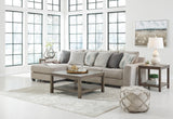 Ardsley Pewter 3-Piece LAF Chaise Sectional