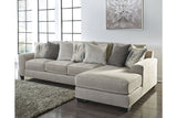 Ardsley Pewter 2-Piece Sectional with Chaise