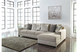 Ardsley Pewter 2-Piece Sectional with Chaise