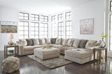 Ardsley Pewter 5-Piece Sectional with Chaise