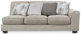 Ardsley Pewter 3-Piece Large Symmetrical Sectional