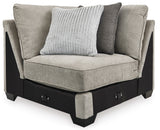 Ardsley Pewter 3-Piece Symmetrical Sectional