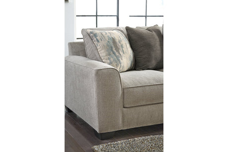 Ardsley Pewter 4-Piece Sectional with Chaise