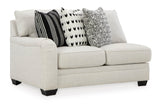 Huntsworth Dove Gray 5-Piece RAF Chaise Sectional