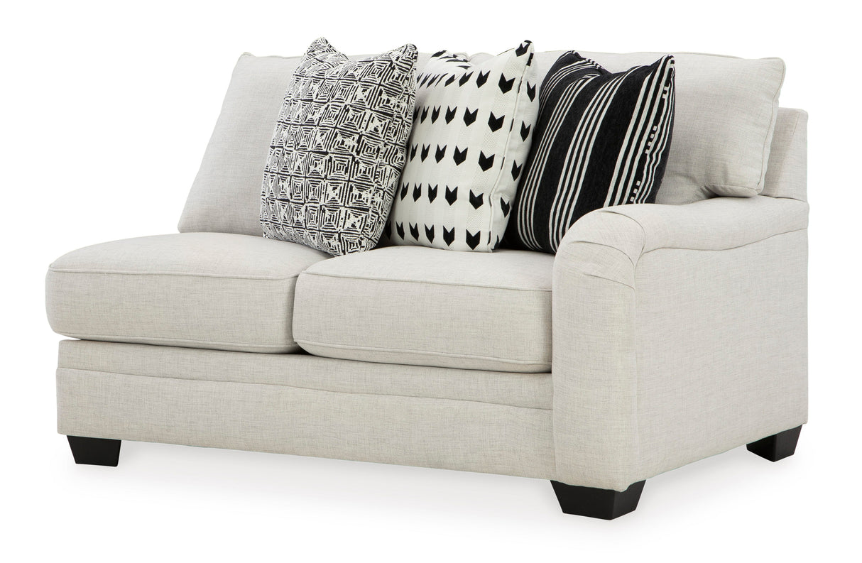 Huntsworth Dove Gray 2-Piece LAF Chaise Sectional