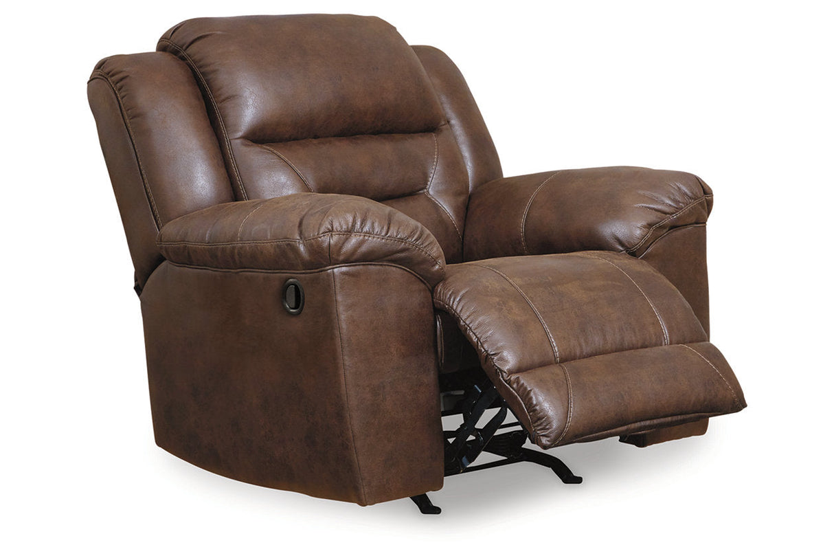 Stoneland Chocolate Power Reclining Sofa, Loveseat and Recliner