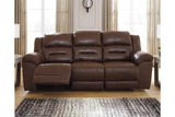 Stoneland Chocolate Power Reclining Sofa