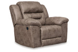 Stoneland Fossil Reclining Sofa, Loveseat and Recliner