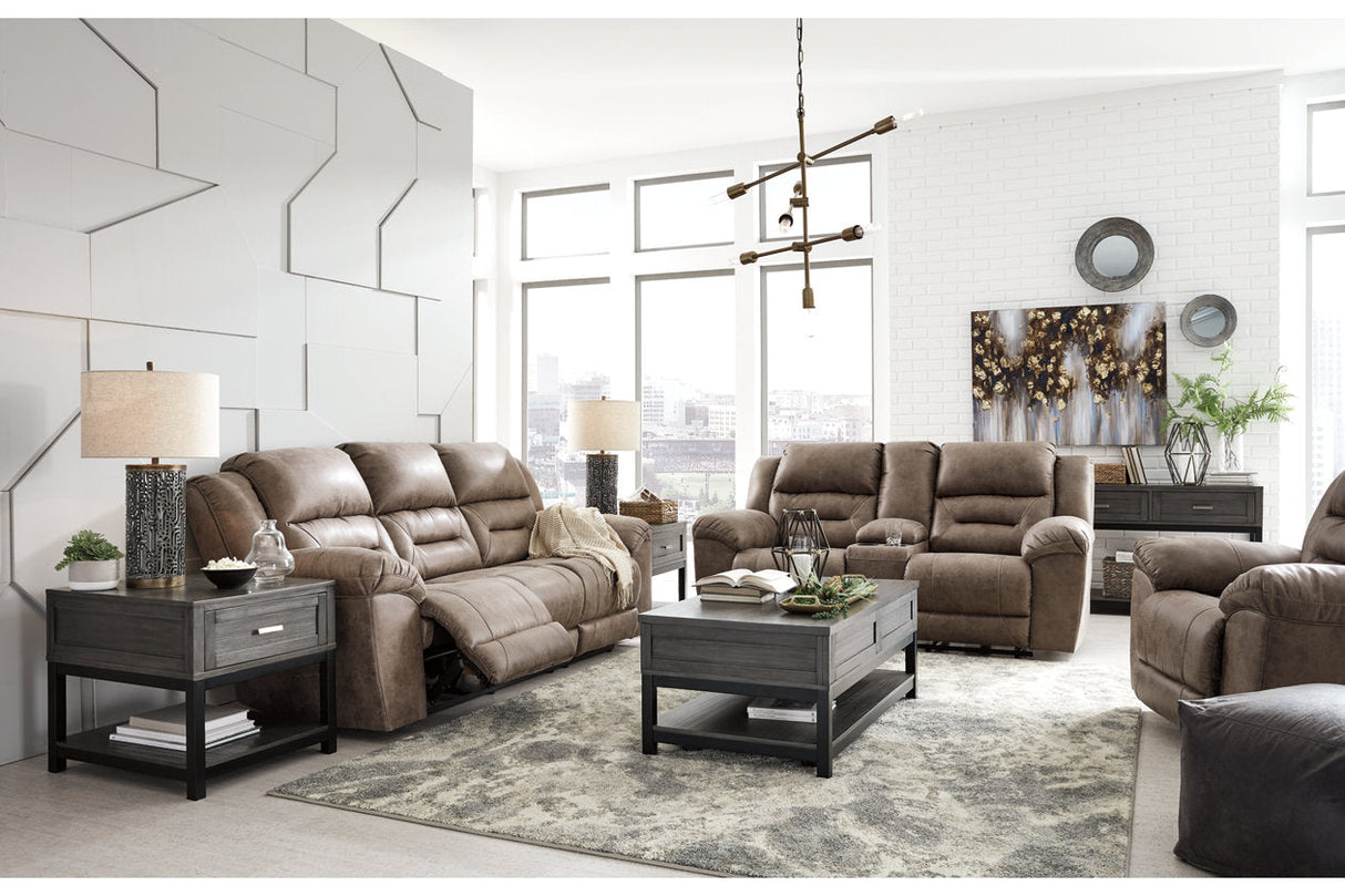 Stoneland Fossil Power Reclining Sofa