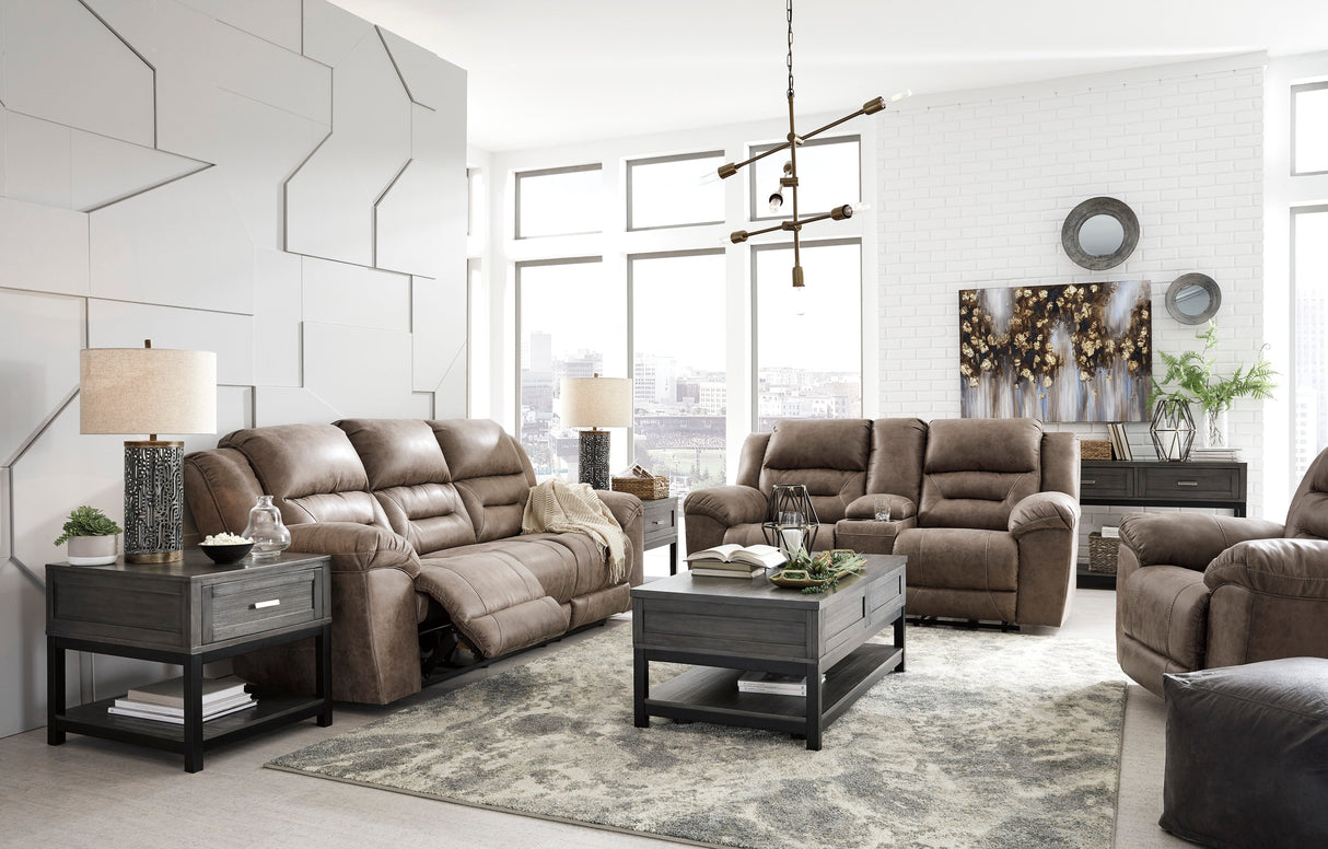 Stoneland Fossil Power Reclining Living Room Set