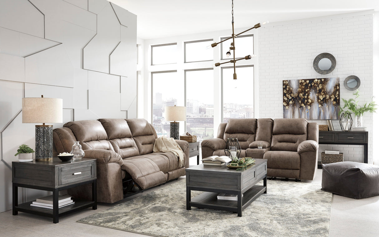 Stoneland Fossil Power Reclining Living Room Set