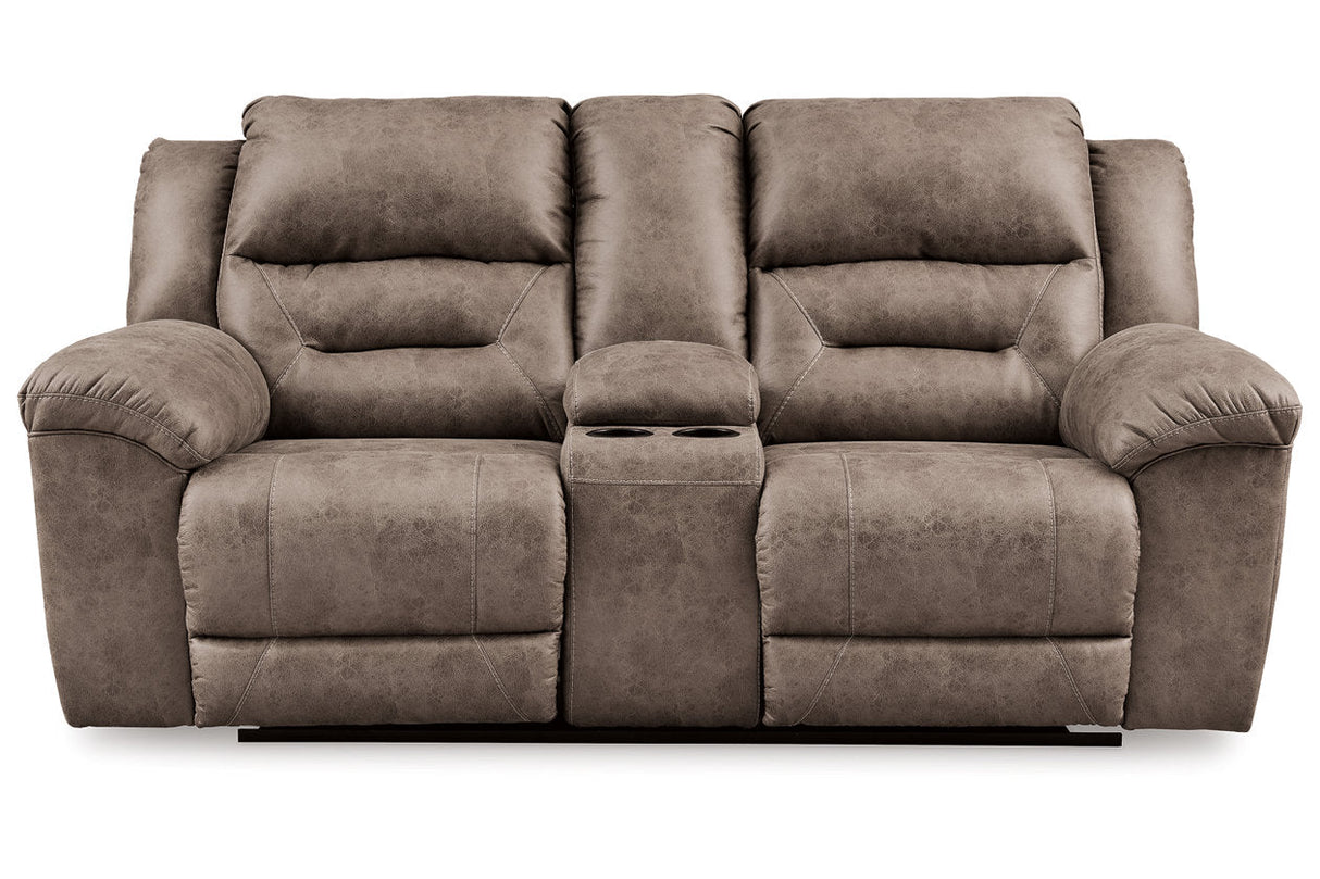 Stoneland Fossil Power Reclining Sofa, Loveseat and Recliner