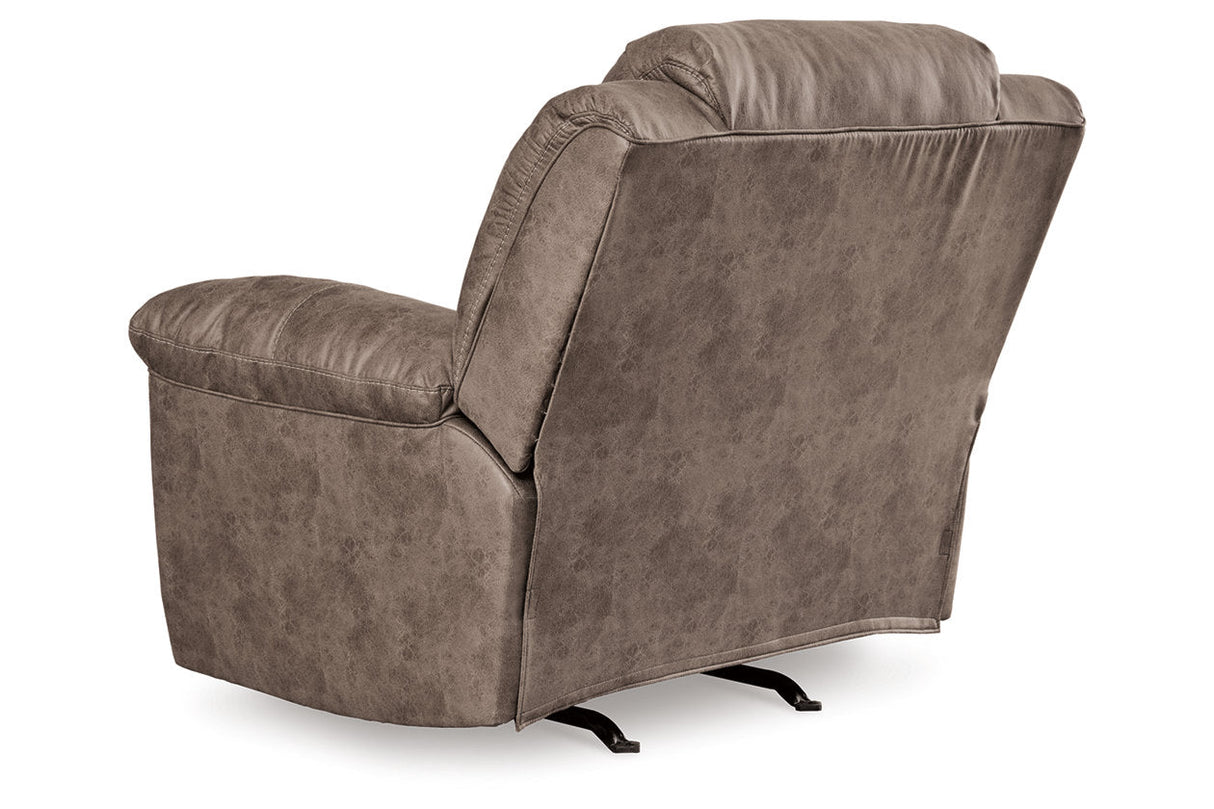 Stoneland Fossil Reclining Loveseat and Power Recliner