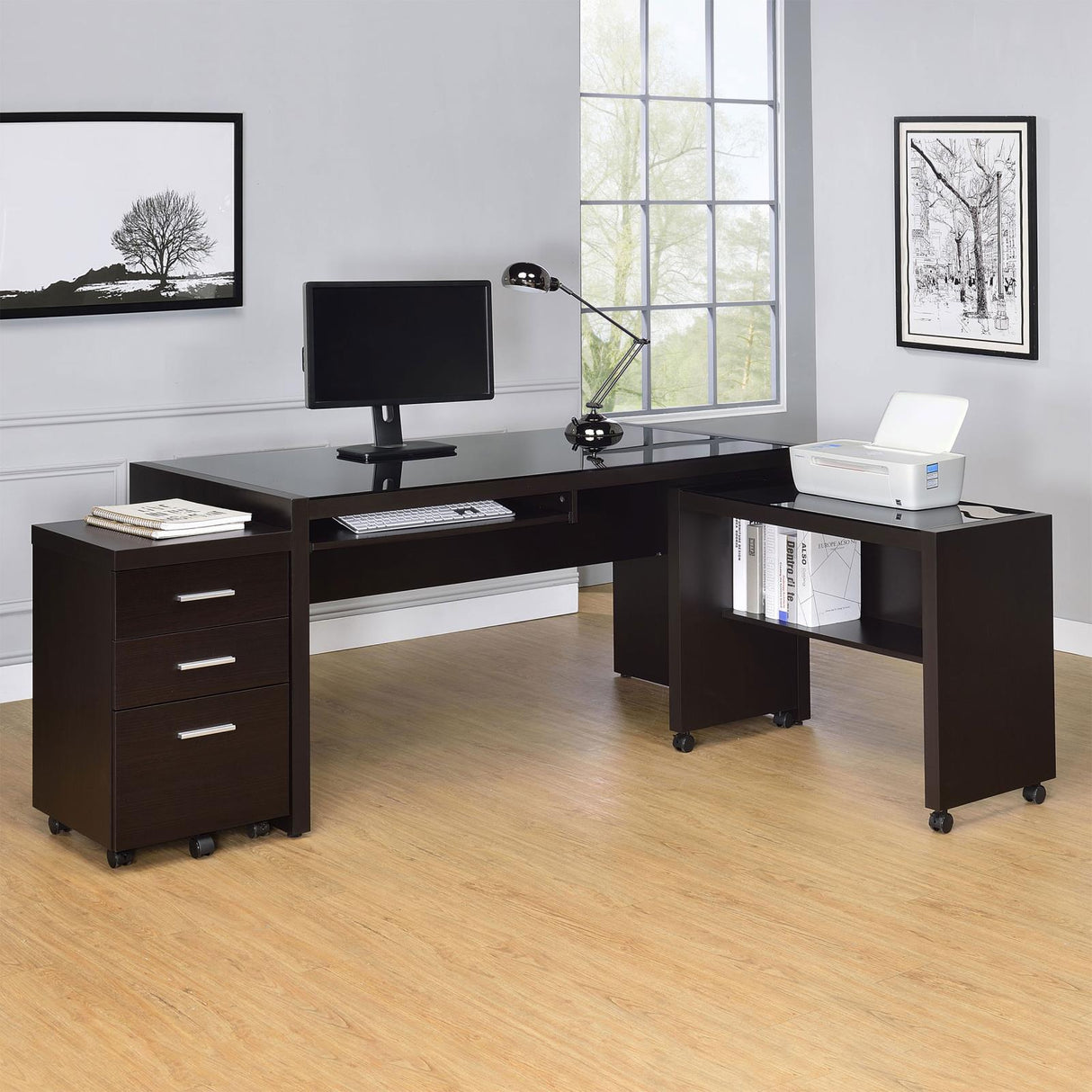 Skeena 3-Piece Desk Set