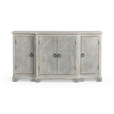 4 Door Buffet Parlor - Gray by Classic Home at Eve Furniture
