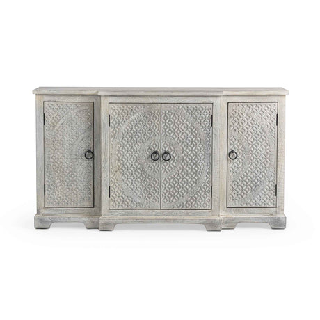 4 Door Buffet Parlor - Gray by Classic Home at Eve Furniture