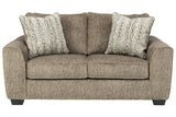 Olin Chocolate Loveseat