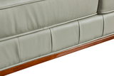 401 Grey Leather Sofa by ESF Furniture at Eve Furniture