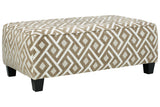 Dovemont Putty Oversized Accent Ottoman