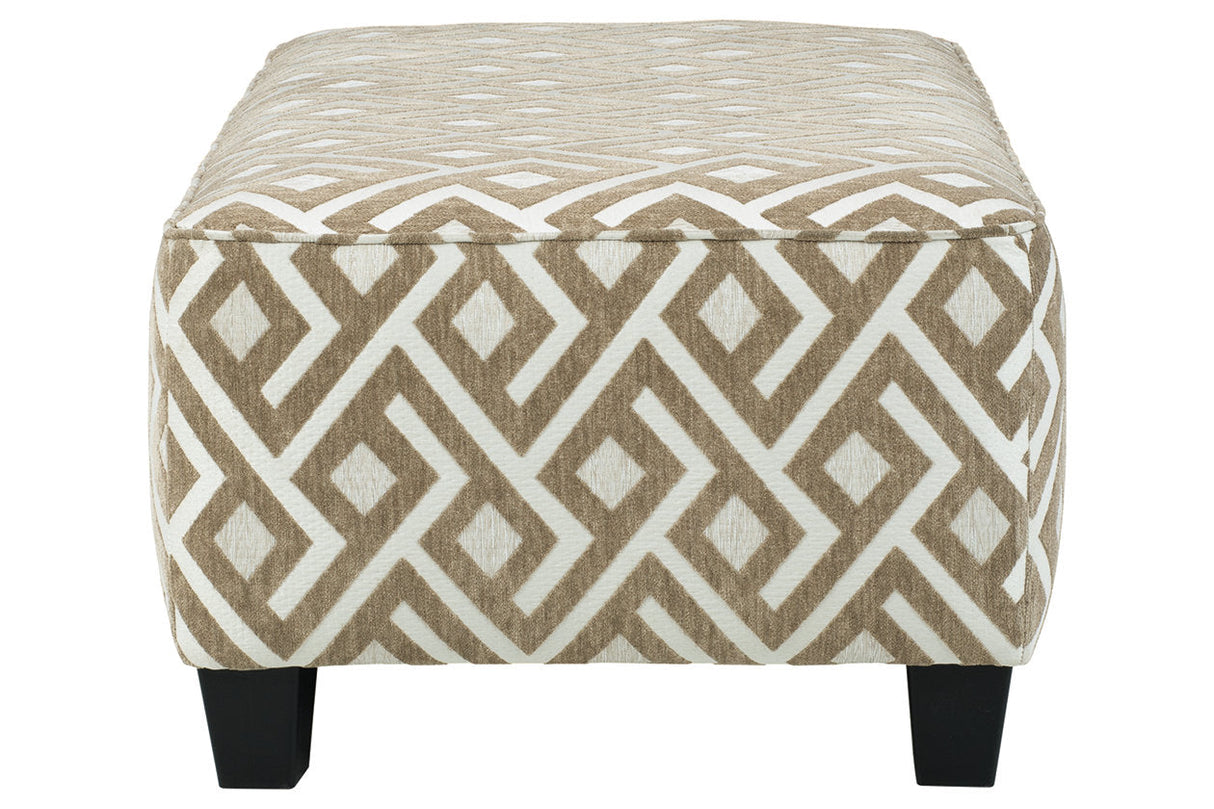 Dovemont Putty Oversized Accent Ottoman