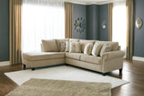 Dovemont Putty 2-Piece LAF Chaise Sectional