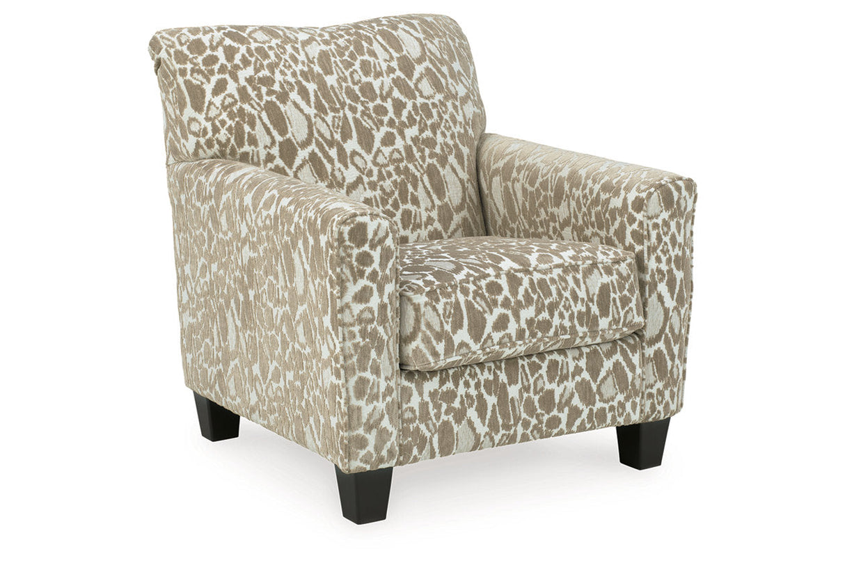 Dovemont Putty Chair and Ottoman