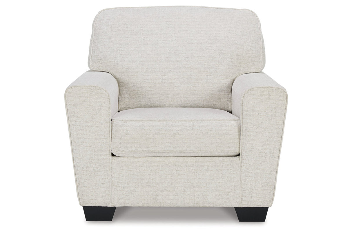 Cashton Snow Sofa, Loveseat, Chair and Ottoman