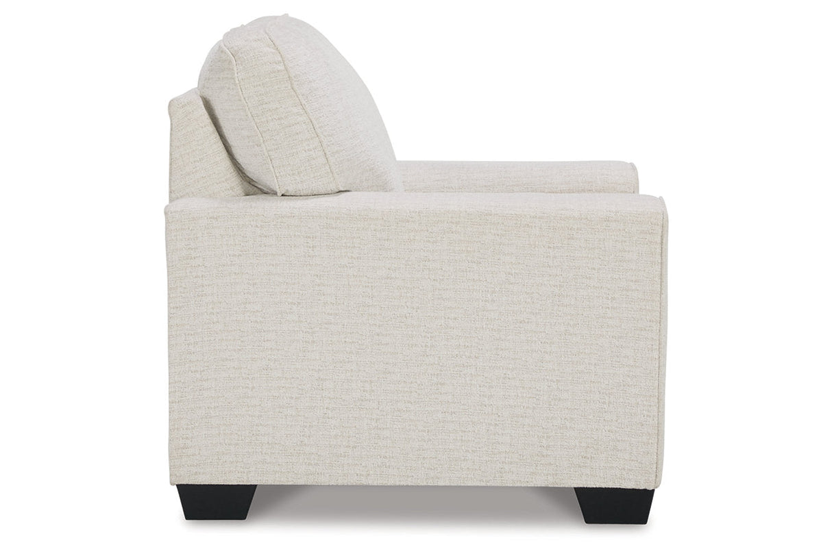 Cashton Snow Sofa, Loveseat, Chair and Ottoman