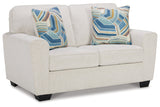 Cashton Snow Sofa and Loveseat