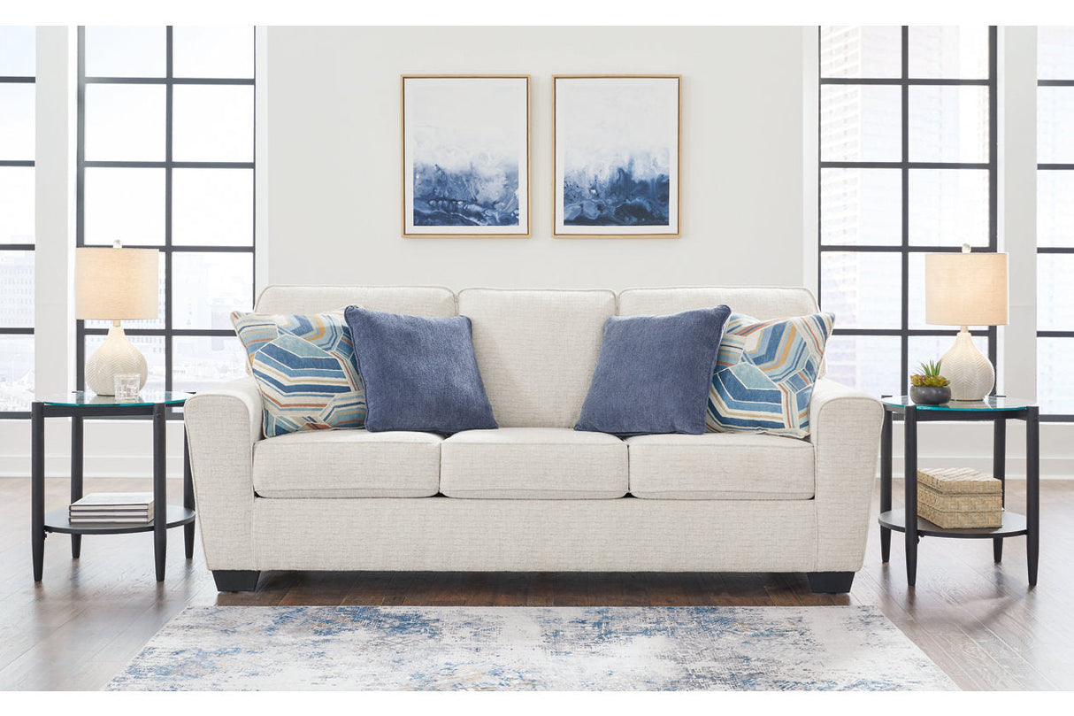 Cashton Snow Sofa and Loveseat