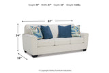 Cashton Snow Sofa and Loveseat