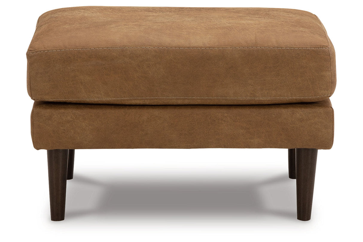 Telora Caramel Sofa, Loveseat, Chair and Ottoman