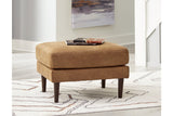 Telora Caramel Sofa, Loveseat, Chair and Ottoman