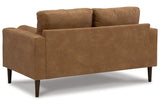 Telora Caramel Sofa, Loveseat, Chair and Ottoman