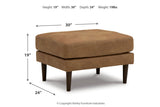 Telora Caramel Sofa, Loveseat, Chair and Ottoman