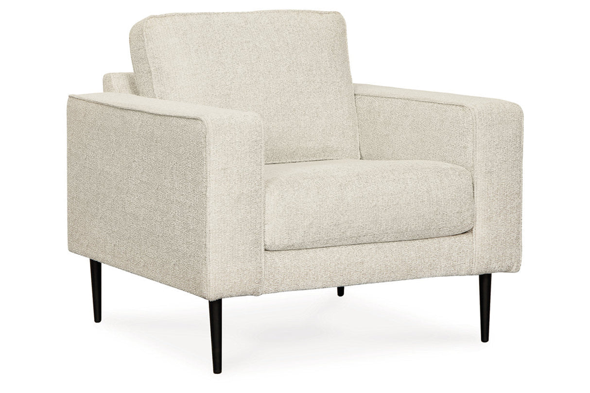 Hazela Sandstone Sofa, Loveseat, Chair and Ottoman