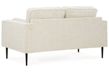 Hazela Sandstone Sofa, Loveseat, Chair and Ottoman