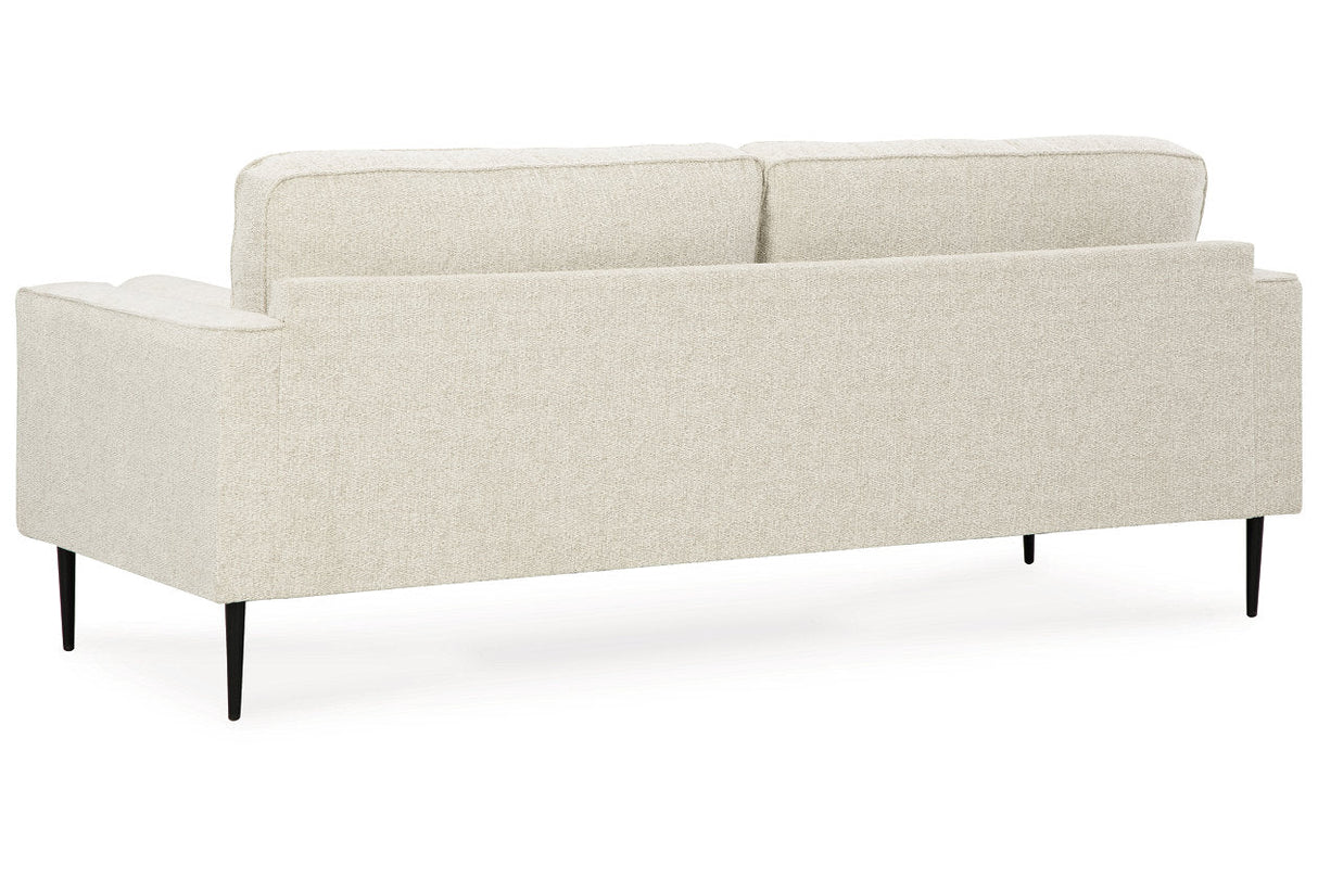 Hazela Sandstone Sofa, Loveseat, Chair and Ottoman