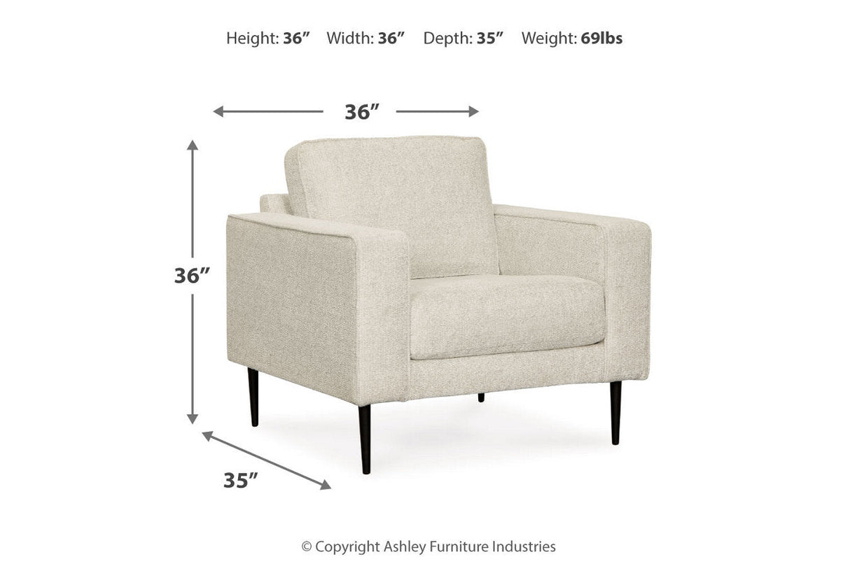 Hazela Sandstone Sofa, Loveseat, Chair and Ottoman