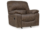 Kilmartin Chocolate Reclining Sofa, Loveseat and Recliner