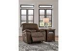 Kilmartin Chocolate Reclining Sofa, Loveseat and Recliner