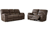 Kilmartin Chocolate Reclining Living Room Set