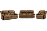 Boothbay Auburn Reclining Sofa, Loveseat and Recliner