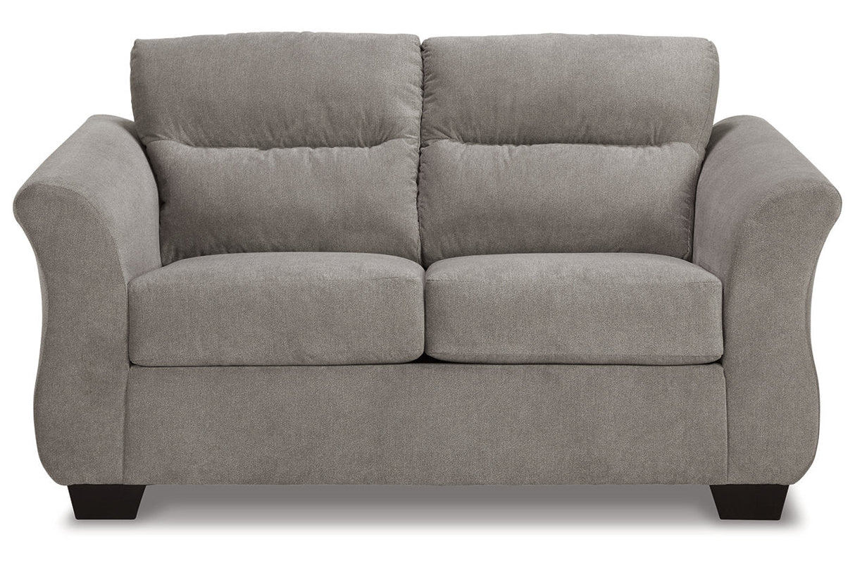 Miravel Slate Sofa and Loveseat