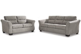 Miravel Slate Sofa and Loveseat