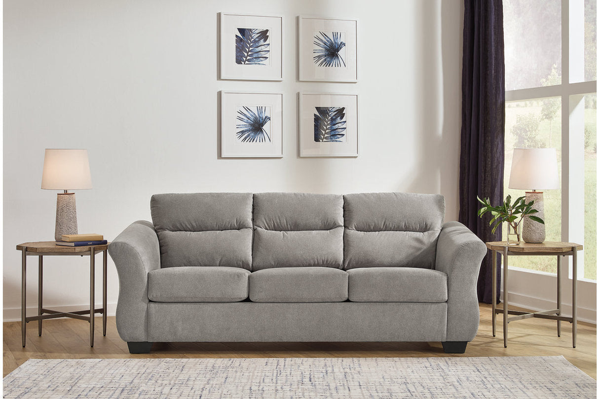 Miravel Slate Sofa and Loveseat