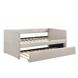 Boynton Beige Daybed with Trundle